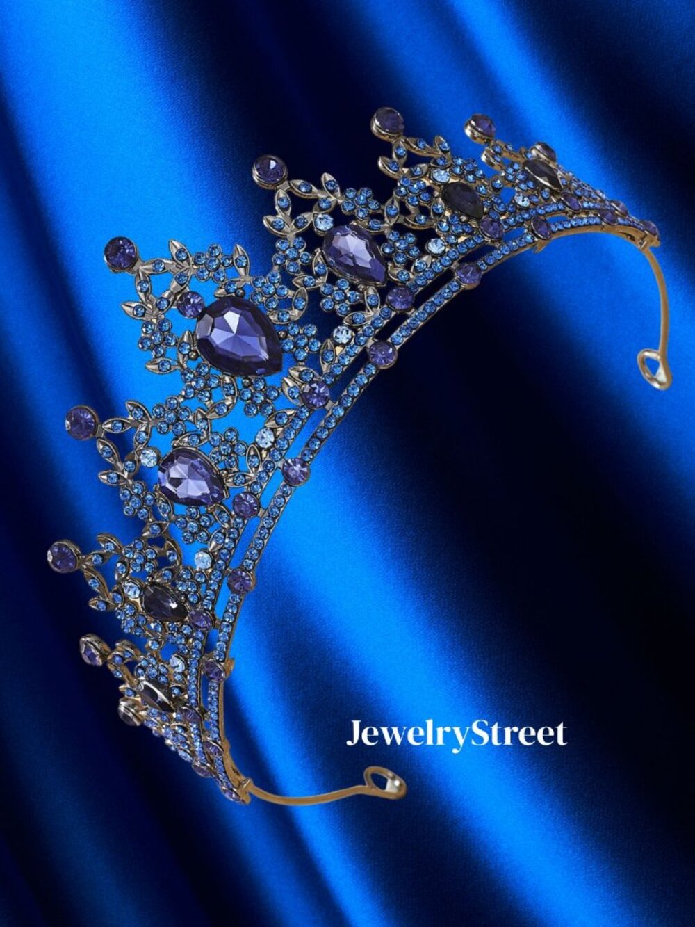 Crown Tiara for Women Queen Crown Rhinestone Wedding Birthday Hair Accessories
